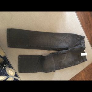 Brand new black denim jeans